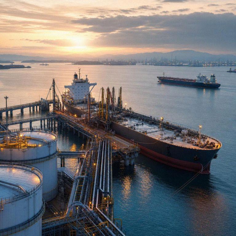 График изменения доли поставок российской нефти из европейских портов в Китай